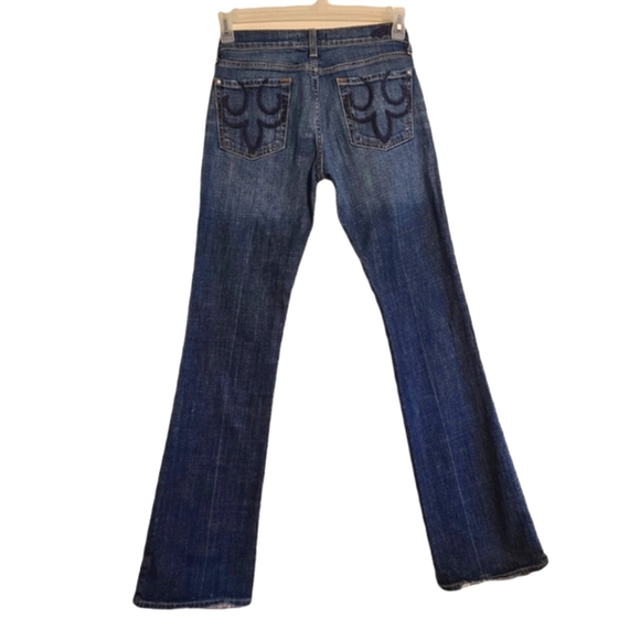 Deluxe Premium Denim Express Bootcut Women's Size 28 X 33" Inseam Denim Jeans - Picture 2 of 6